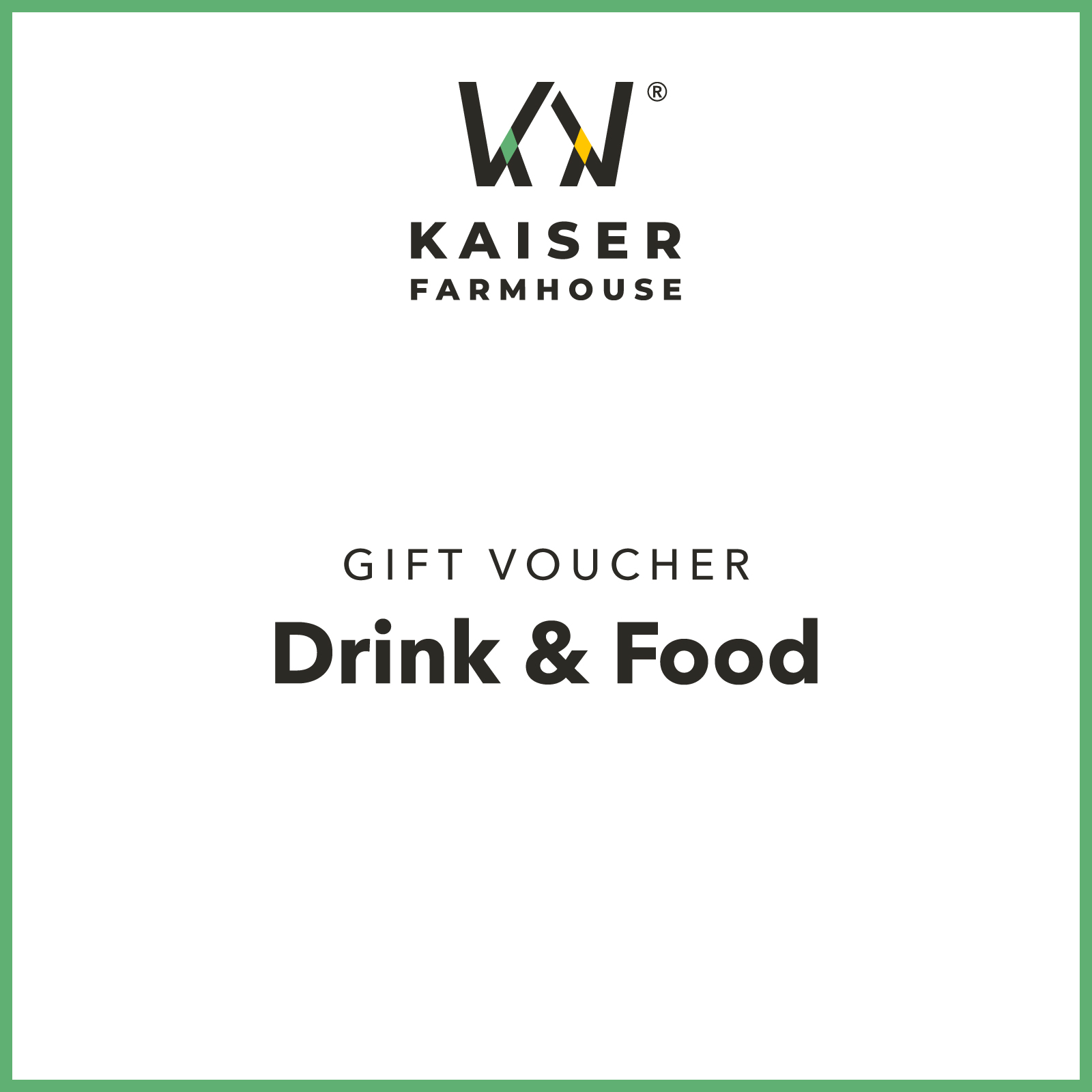 Drink & Food</br>4 ricette gourmet</br>Gift Voucher